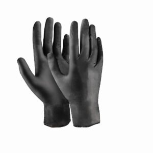 Γάντια μιας χρήσης nitrile μαύρα Dext 10/XL (κουτί των 100τεμ.) D3620