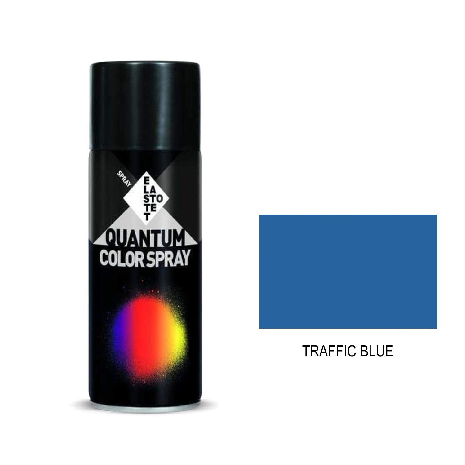 Σπρέι μπλε σκούρο ''traffic blue'' Quantum RAL 5017 - 400ml