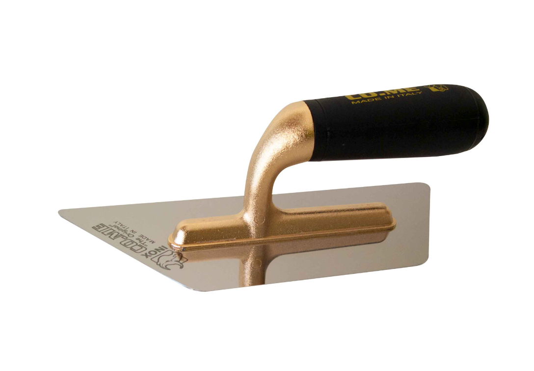 COME Σπάτουλα stucco veneziano ρόμβος golden line 240x120x100x0.6mm 310LR-O