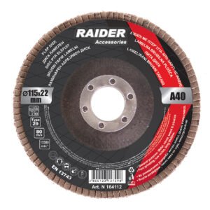 RAIDER Δίσκος φυλλαράκι Φ115 Α120 164105
