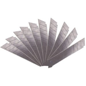 TOP MASTER Λάμες φαλτσέτας μαύρες 25*125ΜΜ 10τεμ 370125