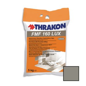 Αρμόστοκος πορσελάνινης υφής LUX Nο606 Γκρί Περλέ THRAKON 5kg
