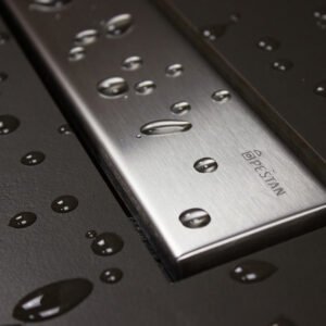 Σιφόνι δαπέδου από ανοξείδωτο ατσάλι Confluo FRAMELESS PESTAN 85cm
