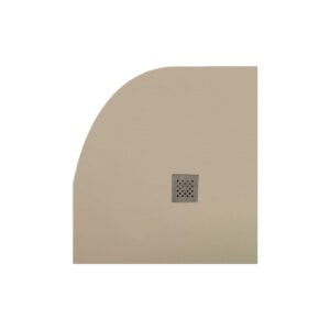 Ντουζιέρα ημικυκλική υψηλής αντοχής CLASSIC Beige KARAG 80x80cm