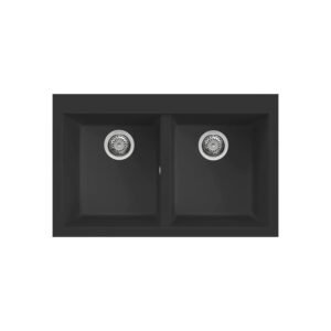 Νεροχύτης κουζίνας QUADRA 350 Nero 40 ELLECI 79x50cm