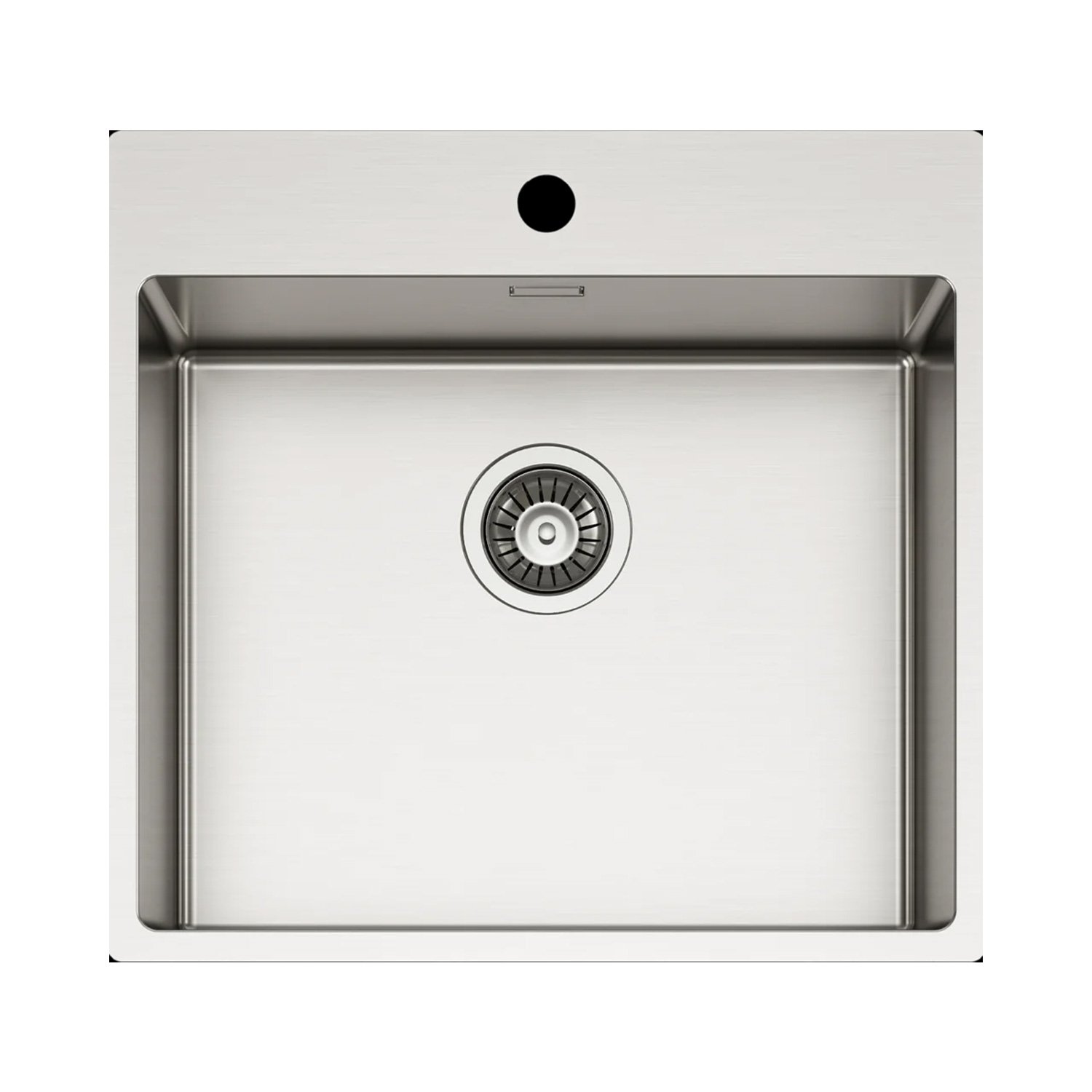 Νεροχύτης κουζίνας ανοξείδωτος COMPASS 500 Satinato ELLECI 54x51cm