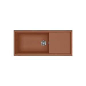 Νεροχύτης κουζίνας SINTESI 510 Cavern Clay 83 ELLECI 116x50cm