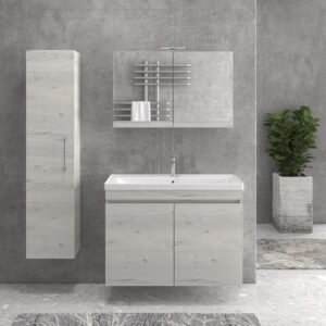 Στήλη αναρτώμενη με πόμολο Ice Oak 8902 URBAN KARAG 35x27x160cm