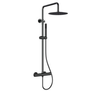 Θερμοστατική μπαταρία σταθερού ντους ARTEMIS Nero SC418M 1231 KARAG