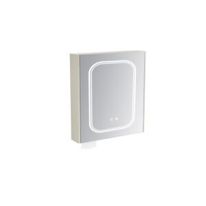Καθρέπτης PVC Cream White SIMPLA 55 KARAG