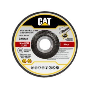 CAT Τροχός λείανσης 125x6x22.23 mm σετ:5τεμ. DA10023 (τιμή/τεμ)