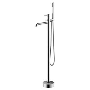 Μπαταρία Λουτρού Επιδαπέδια H9022 Brushed Steel ETERNITY 316 KARAG