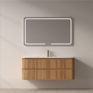 Βάση Επίπλου Μπάνιου NORDIC 100 με 2 Συρτάρια A2391 Acacia 990x460x495mm KARAG